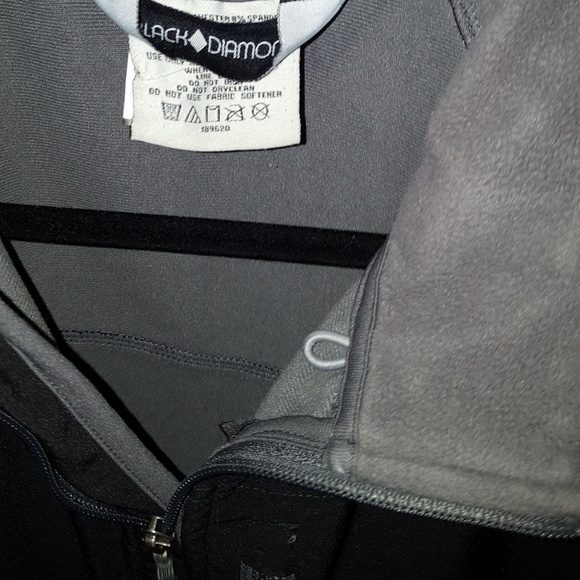 *SOLD*Black Diamond Mens LS Full Zip Polyester Spa - Picture 3 of 7